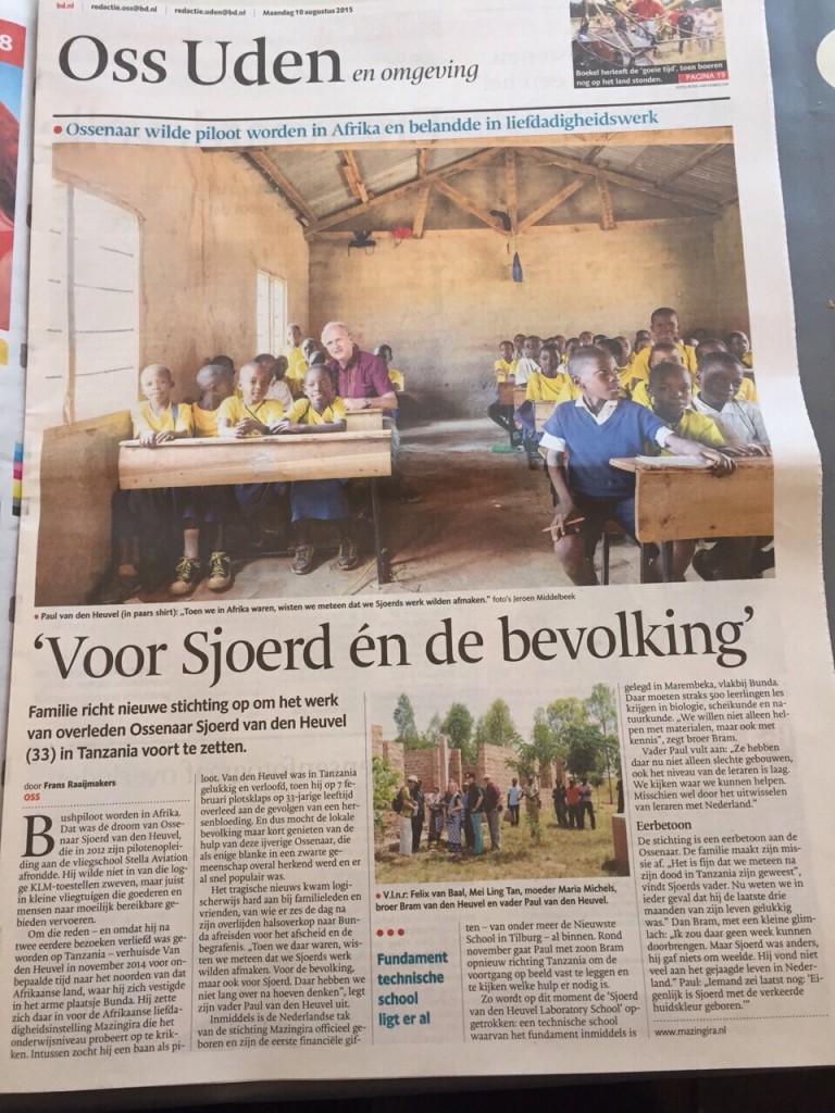 Artikel Brabants Dagblad